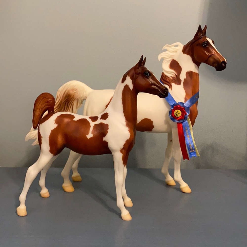 Breyer 1268 Chubasco and Caravelle w/ Weanling
